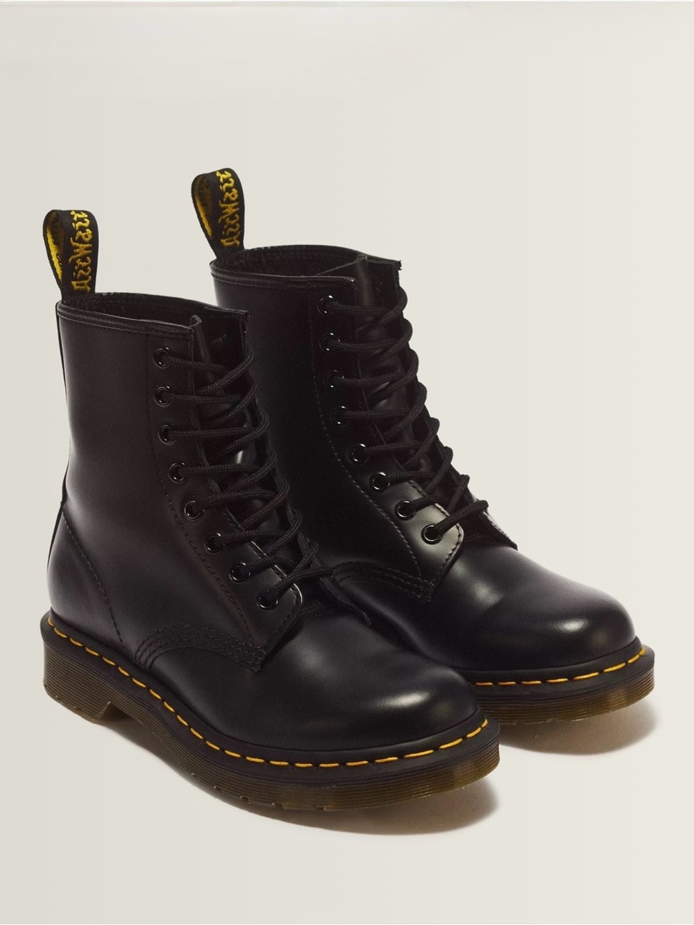 Dr. Martens 1460 Black Leather Lace-Up Boots